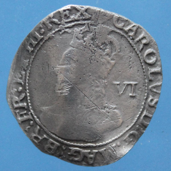 sixpence charles I