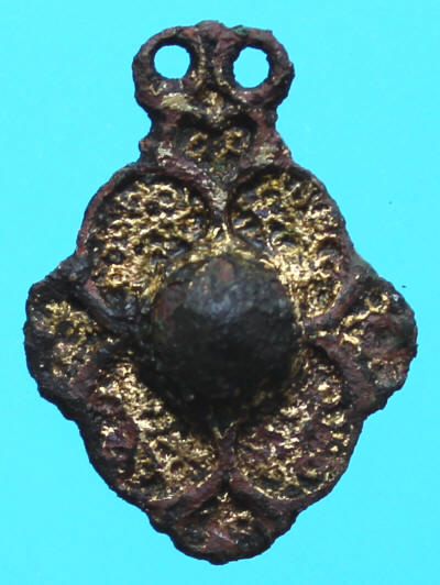 gilded pendant